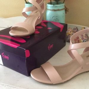 Fioni Blush Princess Wedge size - 6.5